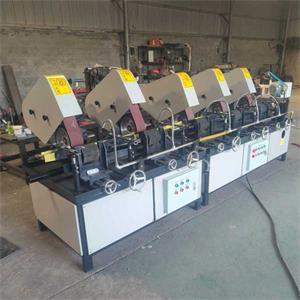 多組圓管砂帶外圓拋光機(jī)